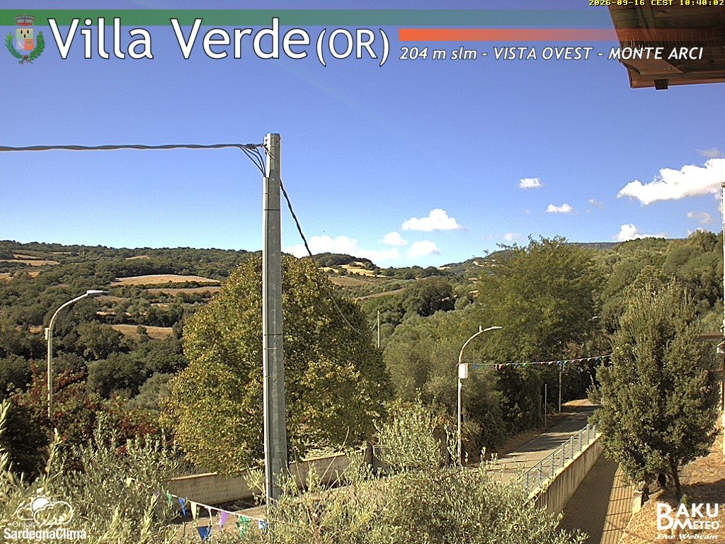 time-lapse frame, Baini Ovest webcam