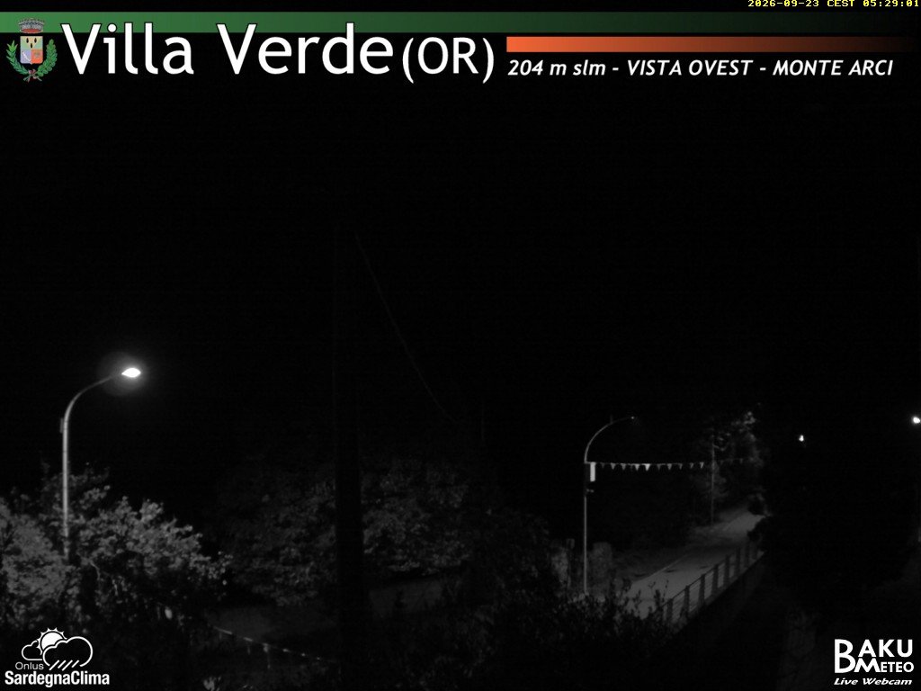 time-lapse frame, Baini Ovest webcam