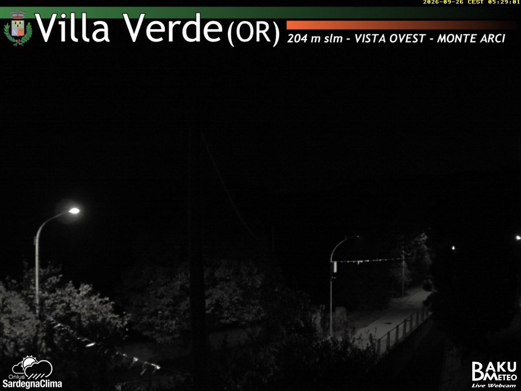 time-lapse frame, Baini Ovest webcam