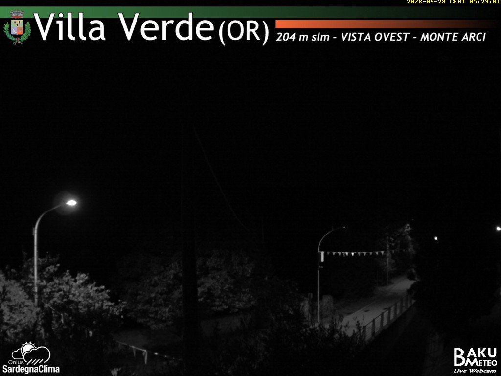 time-lapse frame, Baini Ovest webcam