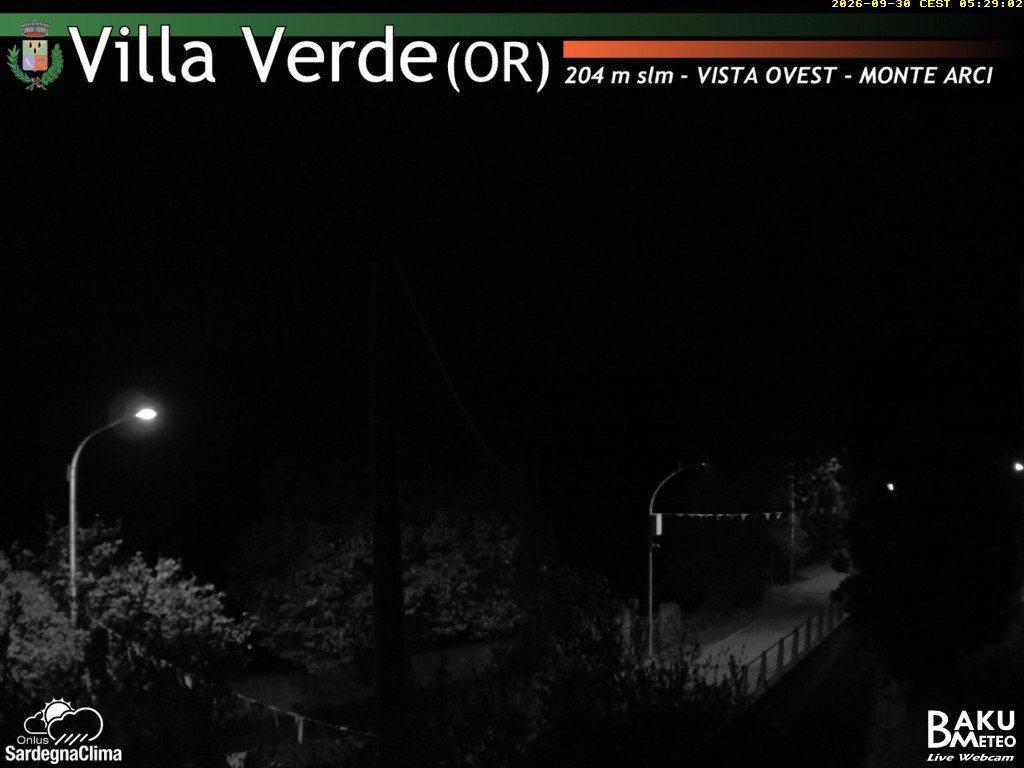 time-lapse frame, Baini Ovest webcam