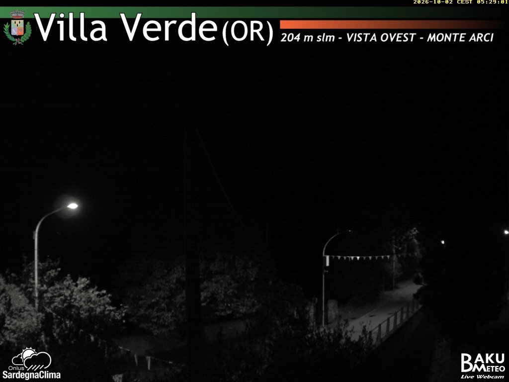time-lapse frame, Baini Ovest webcam