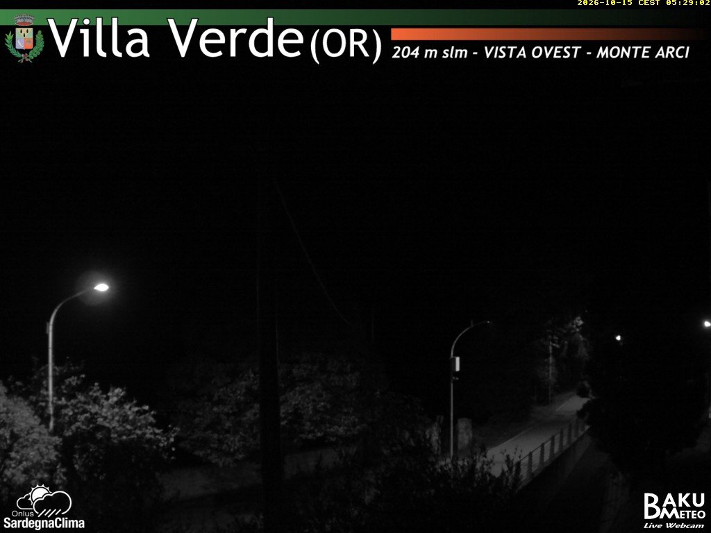 time-lapse frame, Baini Ovest webcam