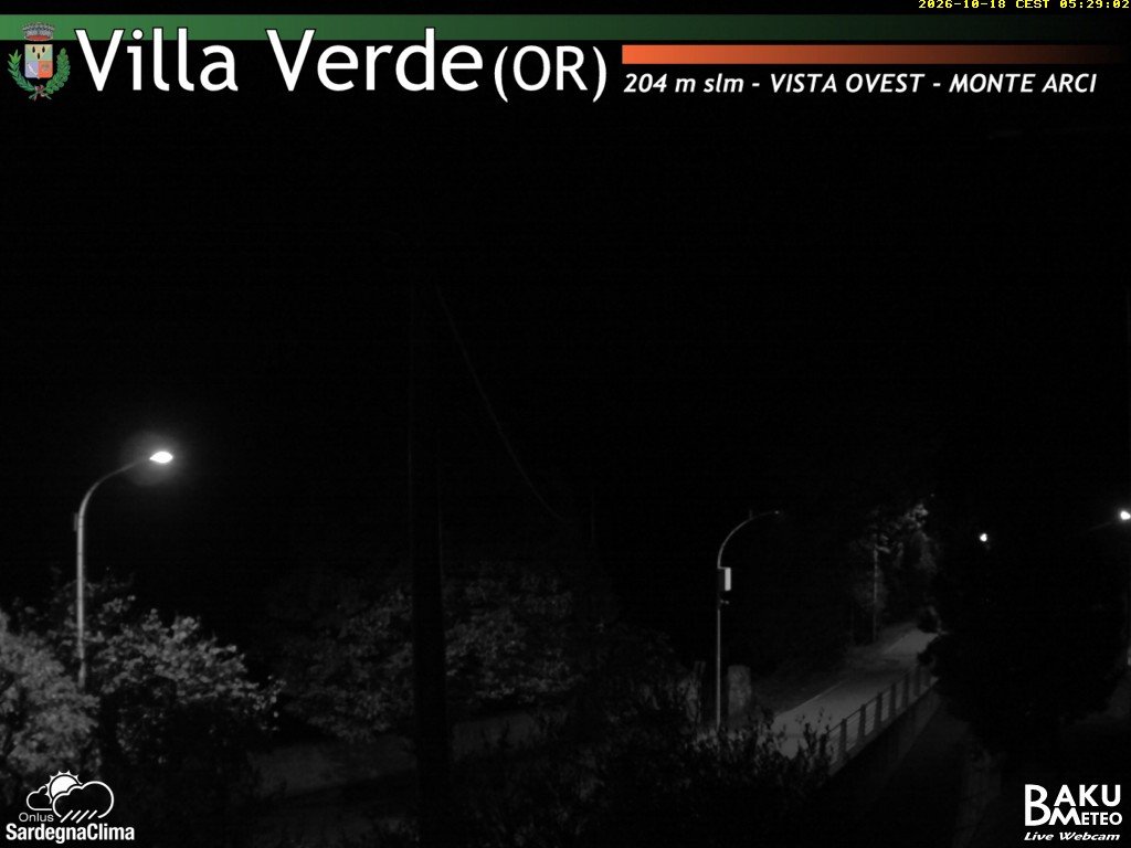 time-lapse frame, Baini Ovest webcam