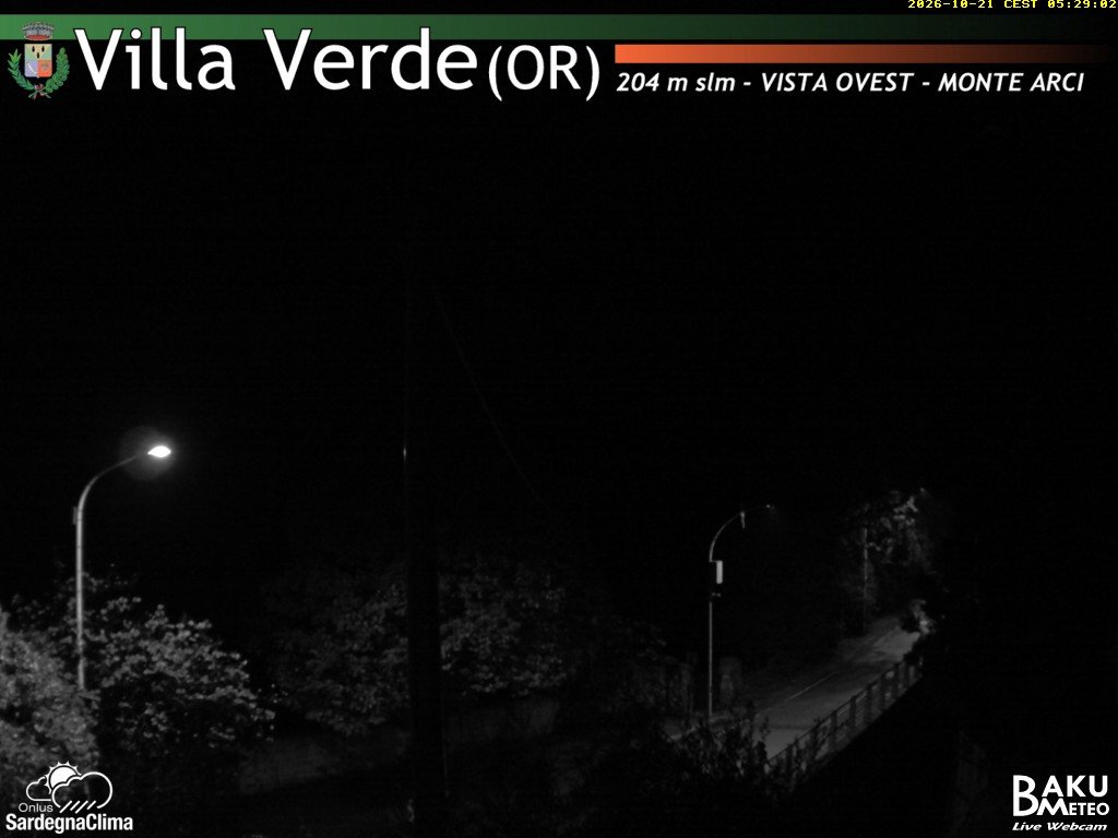 time-lapse frame, Baini Ovest webcam