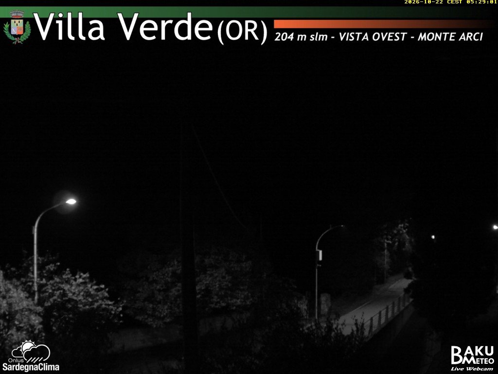 time-lapse frame, Baini Ovest webcam
