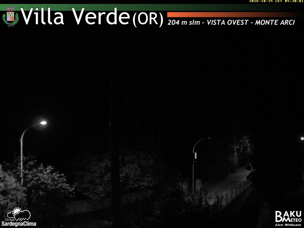 time-lapse frame, Baini Ovest webcam