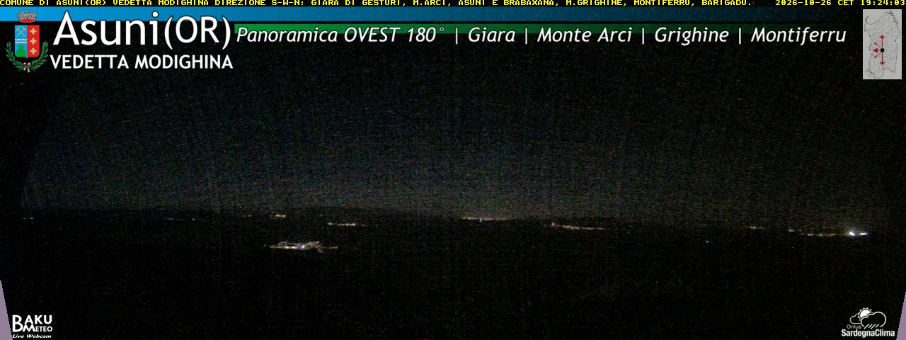 time-lapse frame, Asuni Ovest webcam
