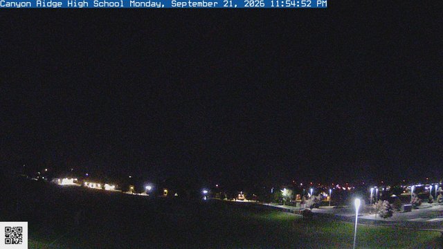 time-lapse frame, Canyon Ridge High School webcam