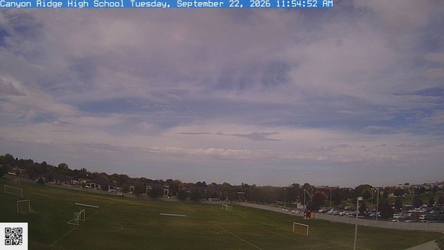view from Canyon Ridge High School on 2026-09-22