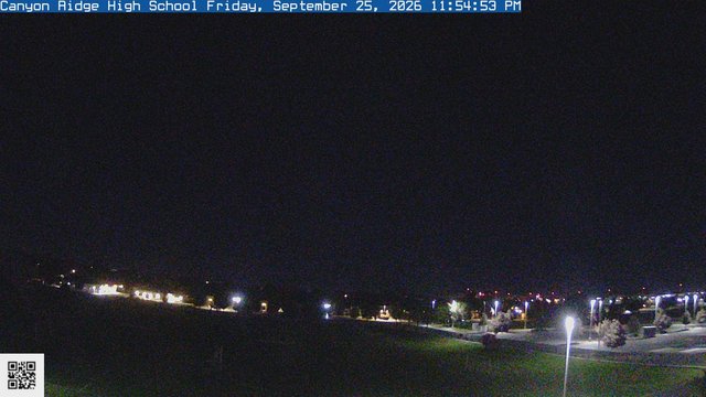 time-lapse frame, Canyon Ridge High School webcam