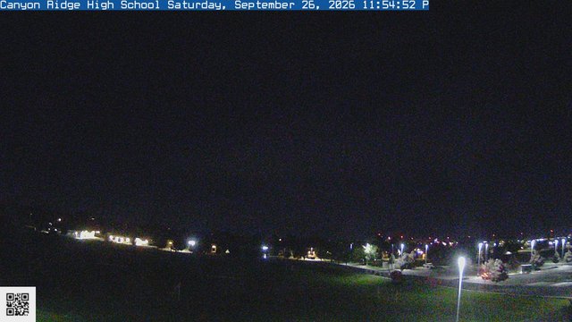 time-lapse frame, Canyon Ridge High School webcam