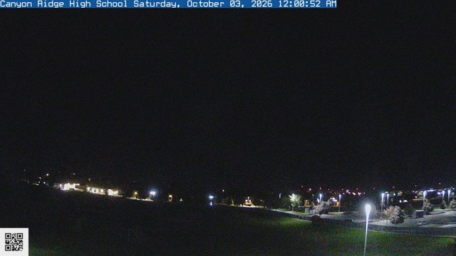 time-lapse frame, Canyon Ridge High School webcam