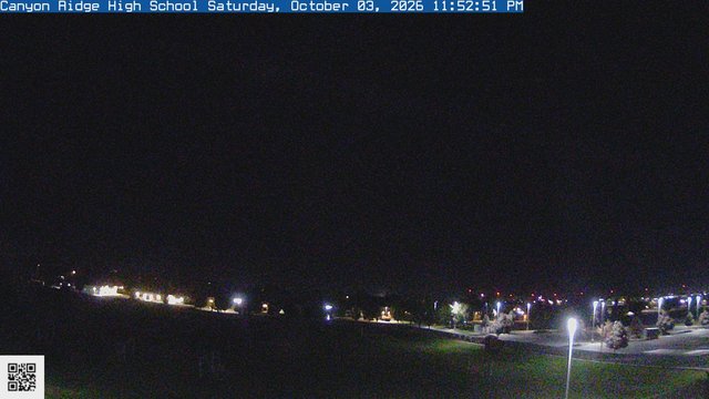 time-lapse frame, Canyon Ridge High School webcam