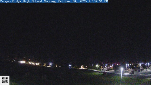 time-lapse frame, Canyon Ridge High School webcam
