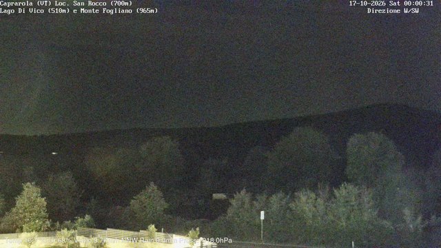 time-lapse frame, Caprarola San Rocco webcam