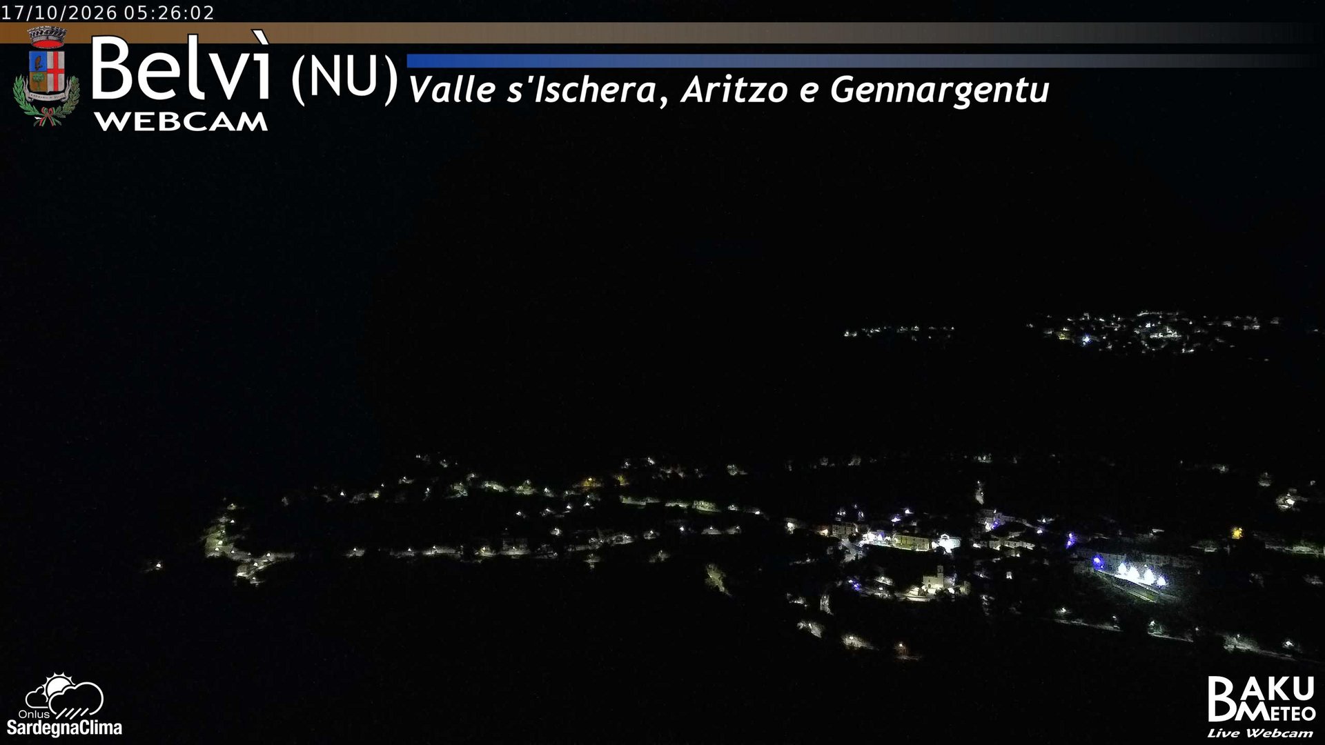 time-lapse frame, Belvì webcam