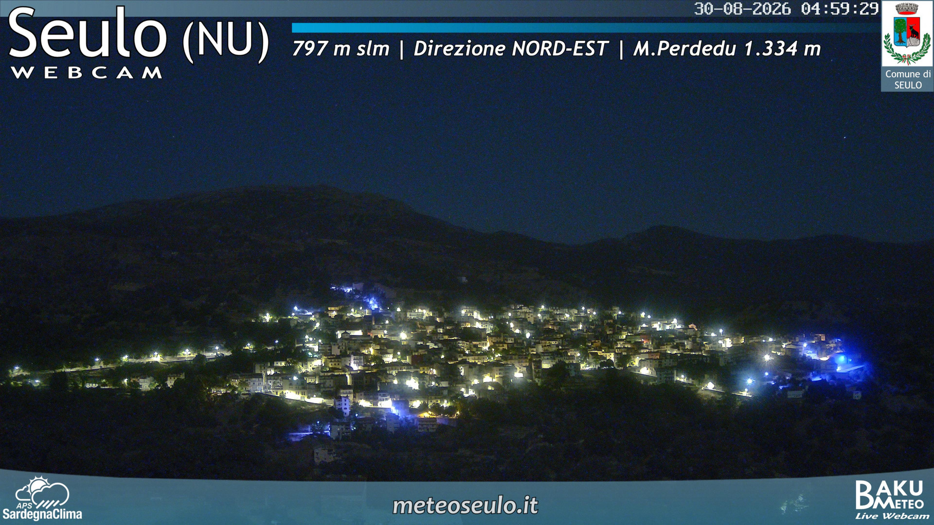 time-lapse frame, Seulo webcam