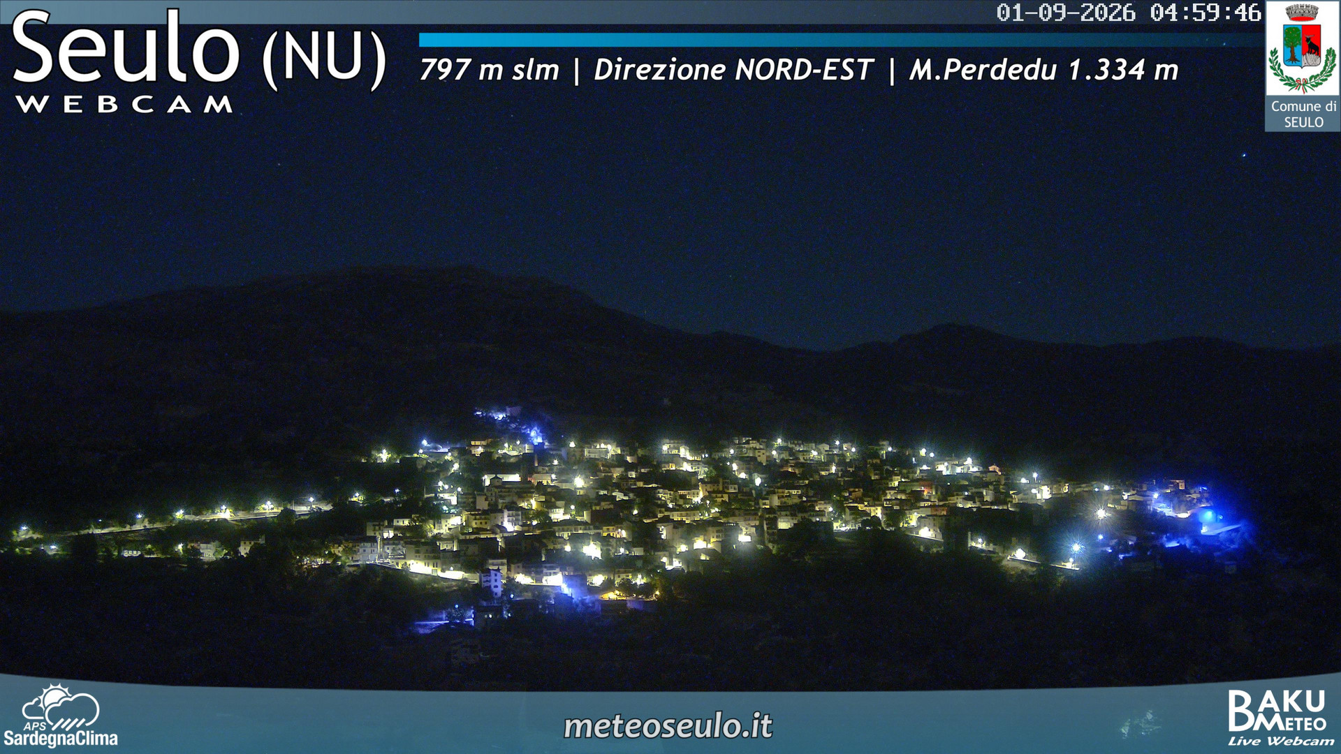time-lapse frame, Seulo webcam