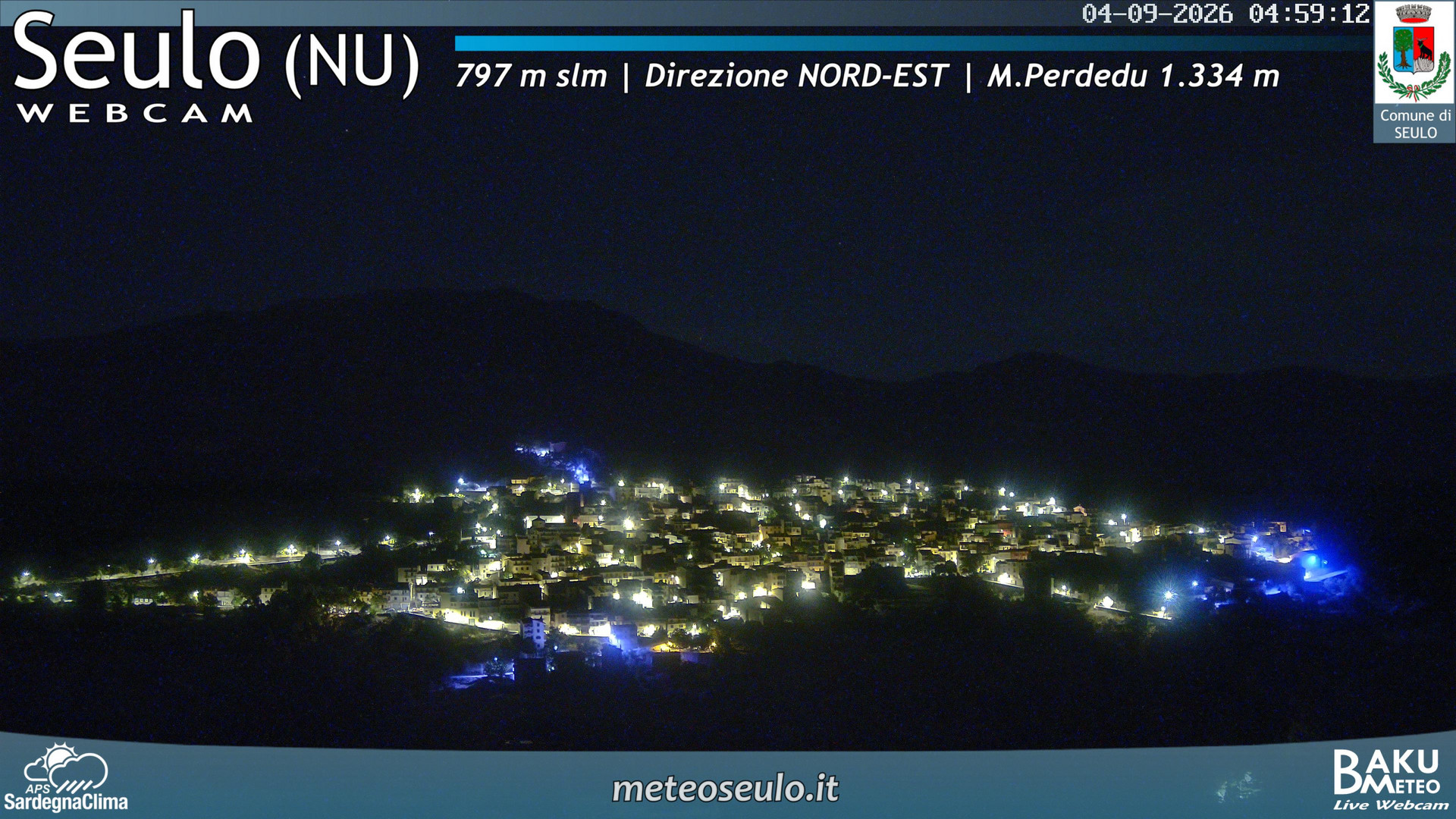 time-lapse frame, Seulo webcam