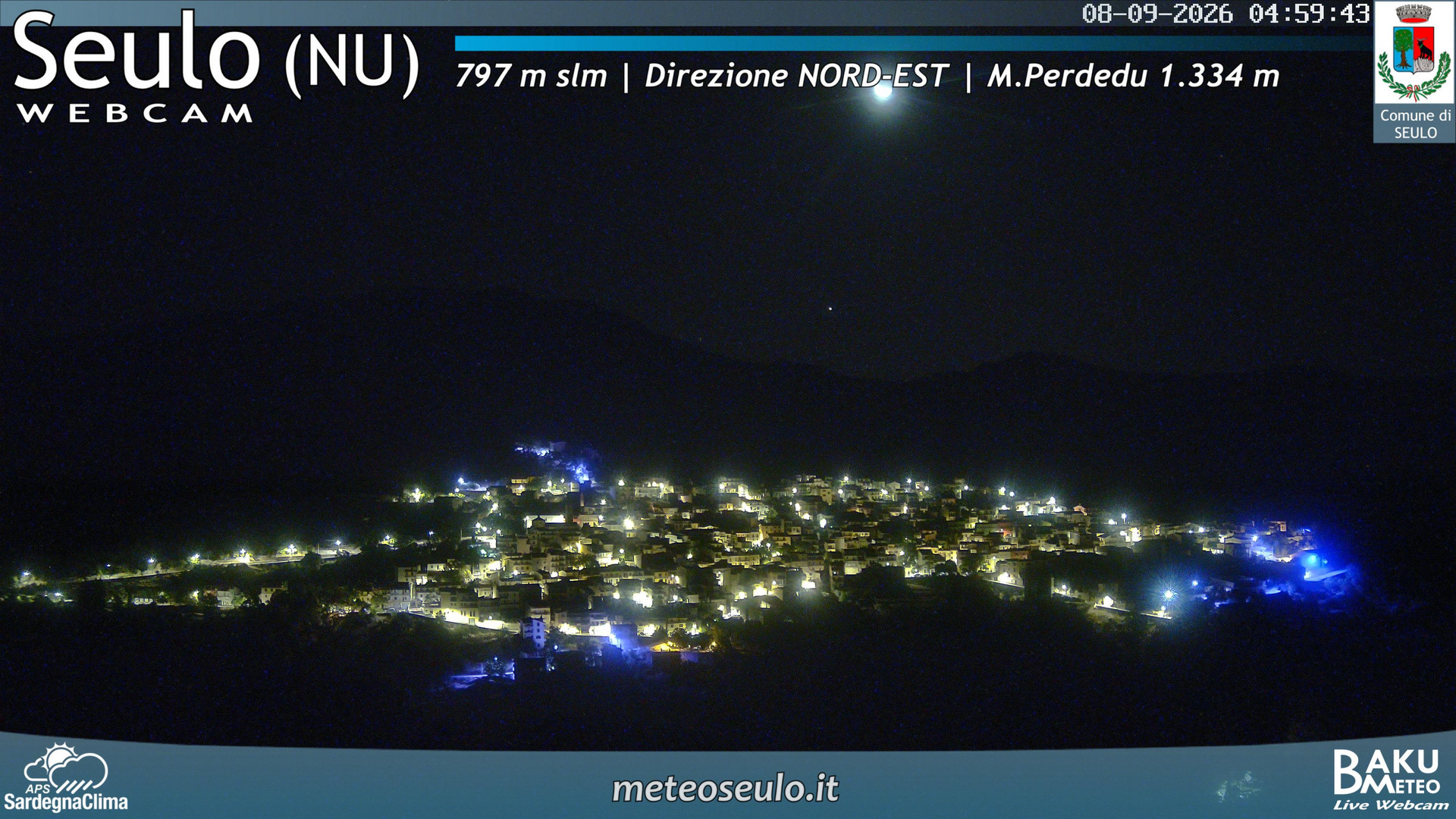time-lapse frame, Seulo webcam