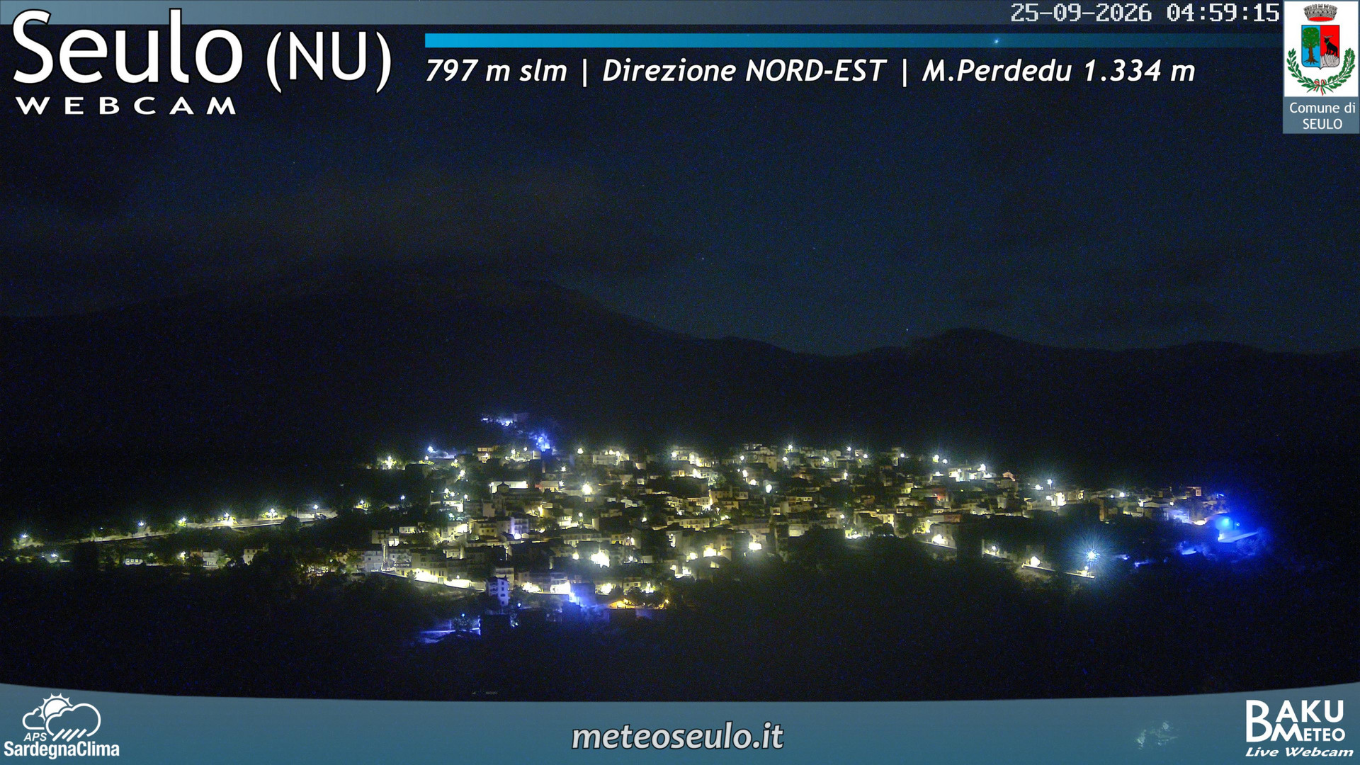 time-lapse frame, Seulo webcam