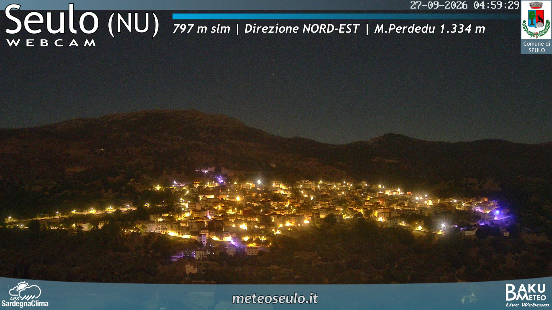 time-lapse frame, Seulo webcam