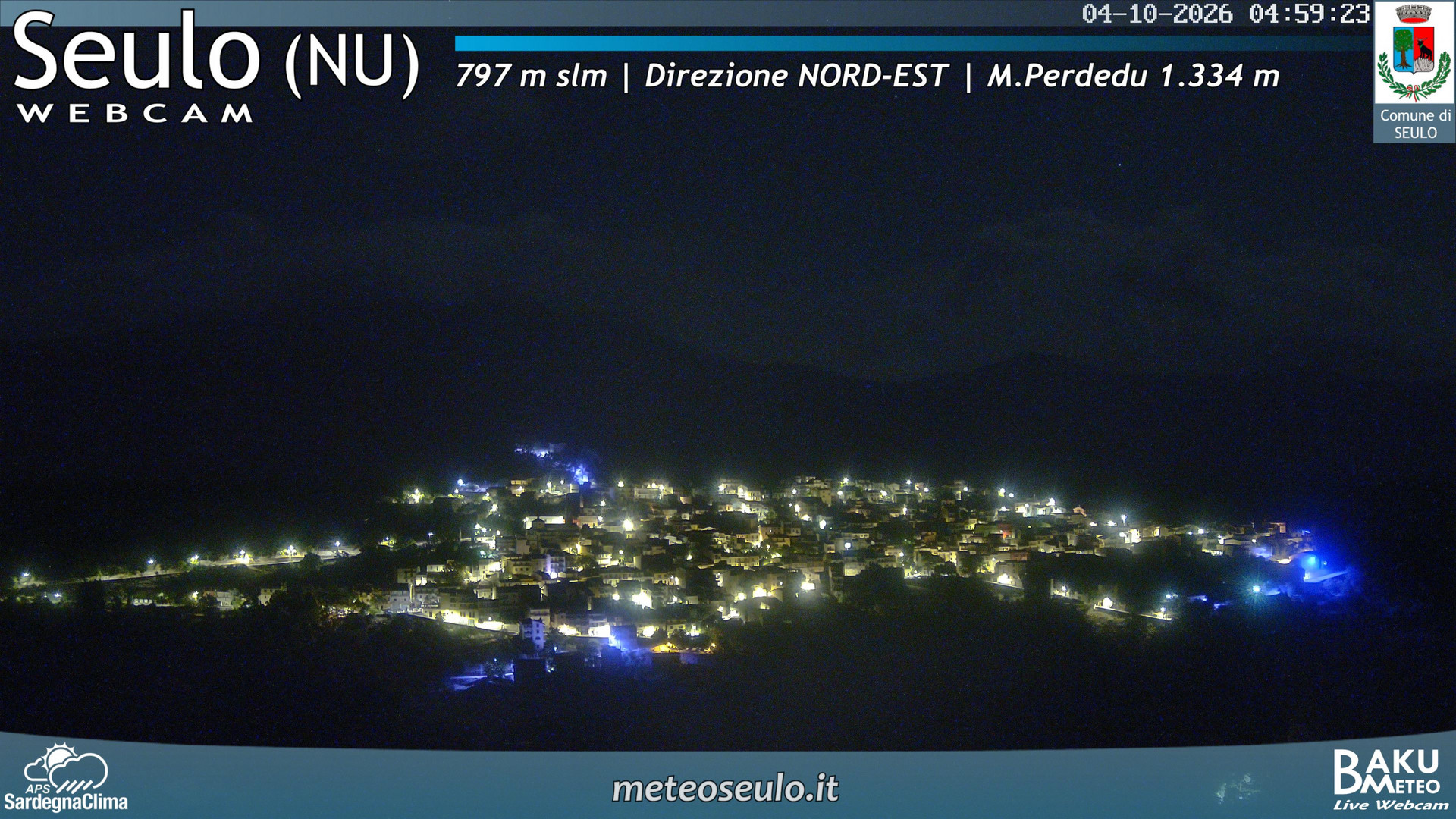 time-lapse frame, Seulo webcam