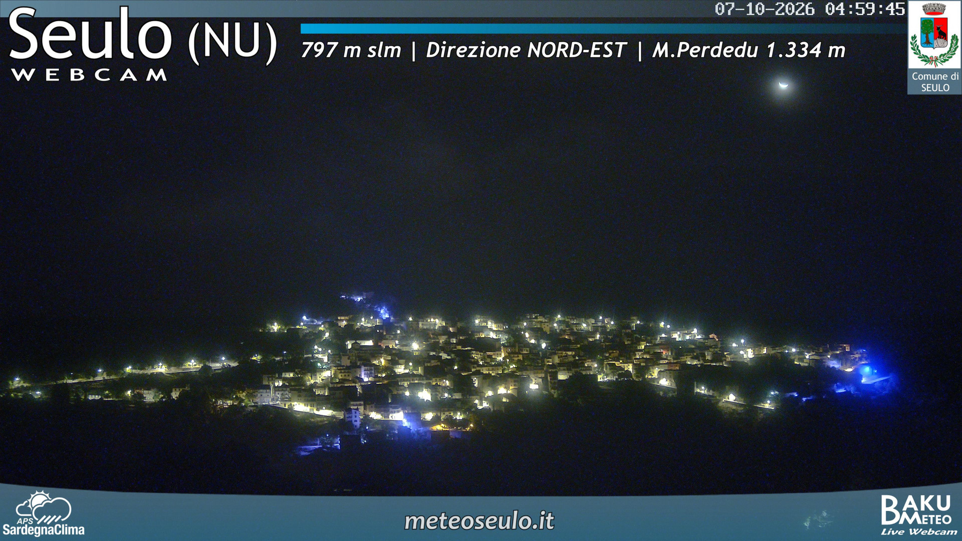 time-lapse frame, Seulo webcam