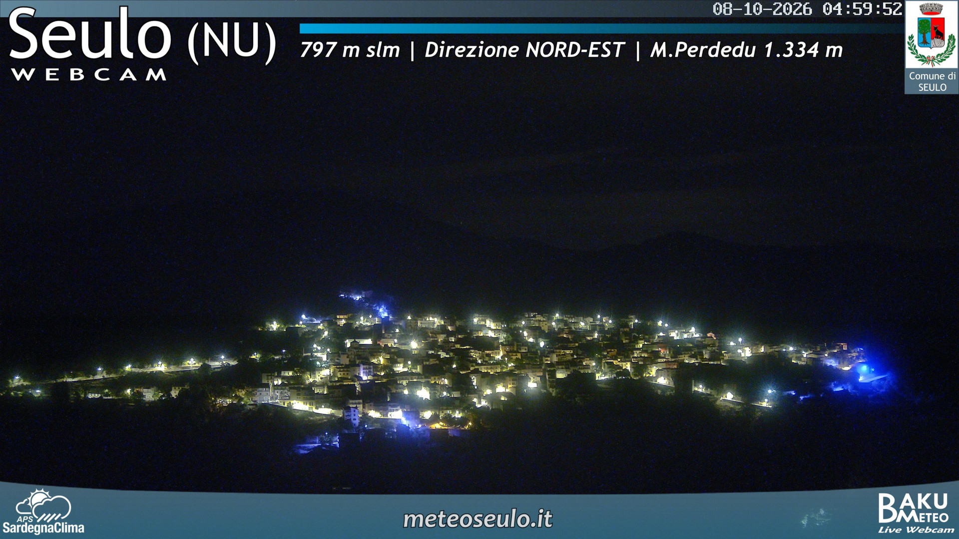 time-lapse frame, Seulo webcam