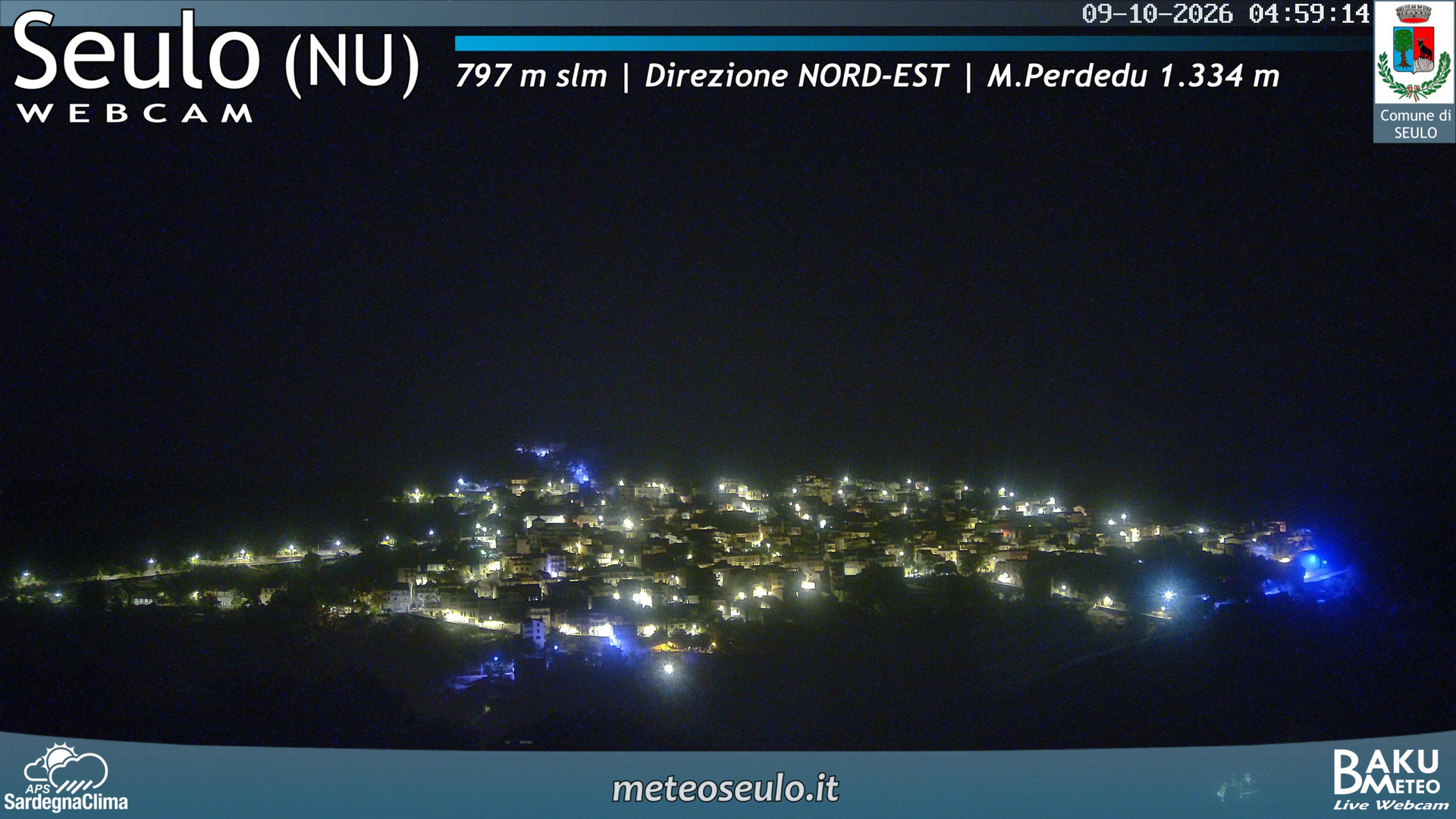 time-lapse frame, Seulo webcam