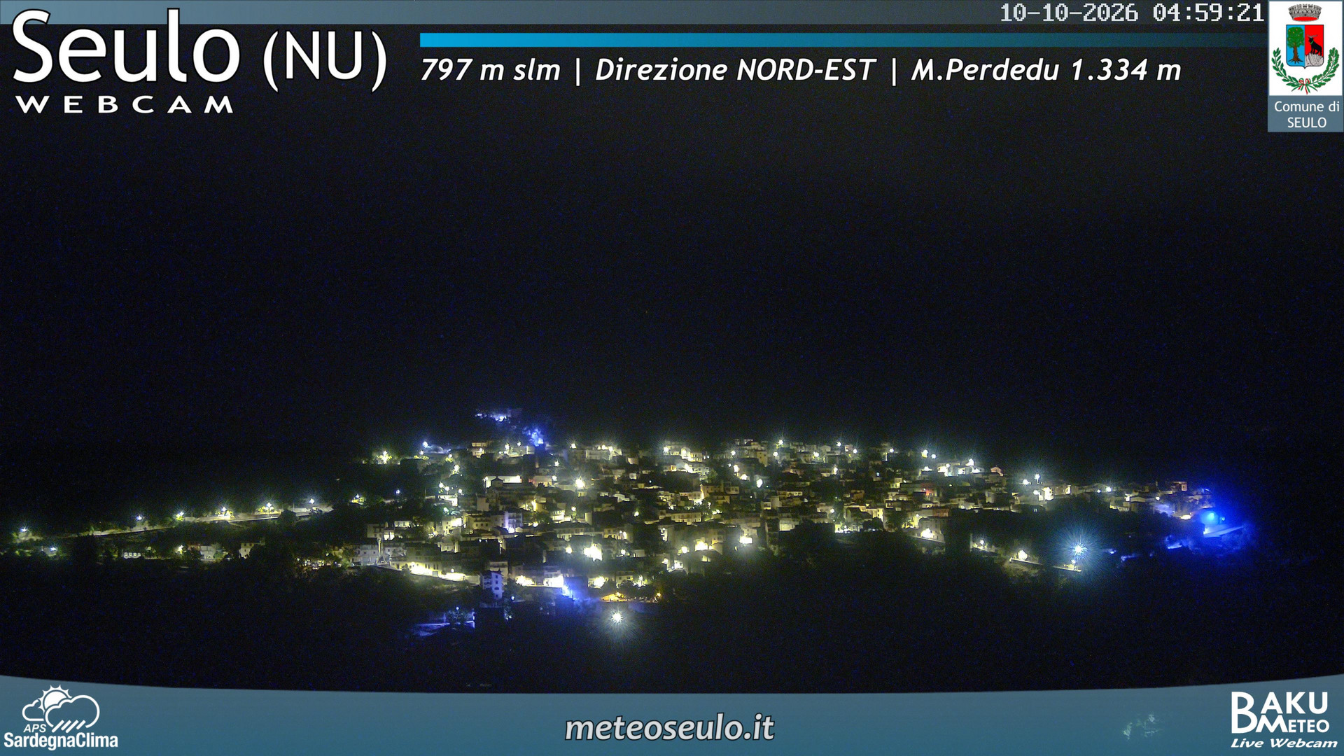 time-lapse frame, Seulo webcam