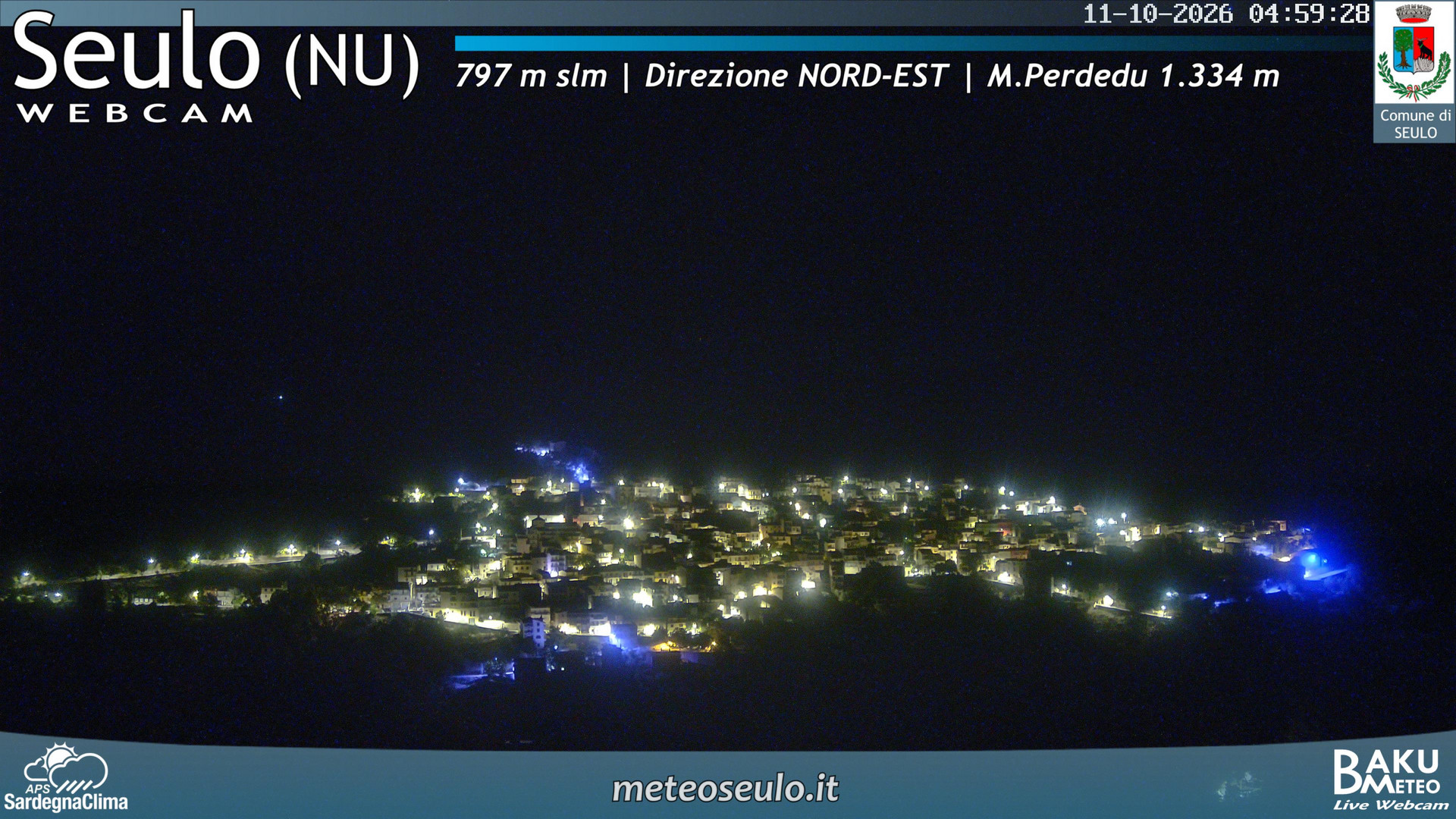 time-lapse frame, Seulo webcam