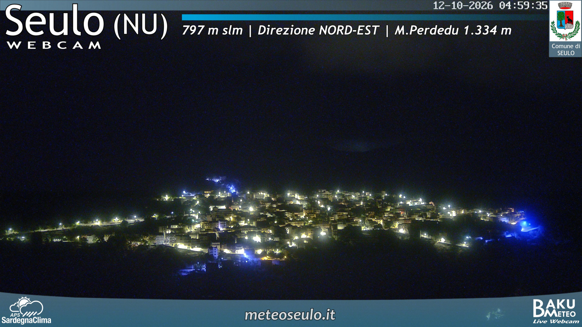time-lapse frame, Seulo webcam