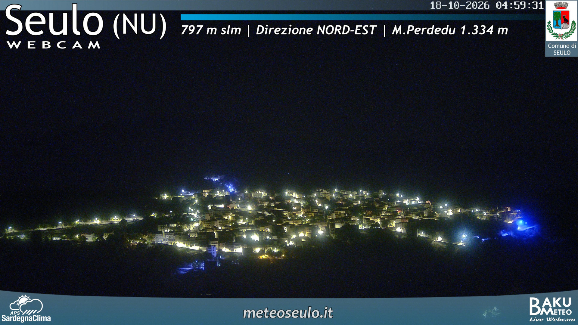 time-lapse frame, Seulo webcam