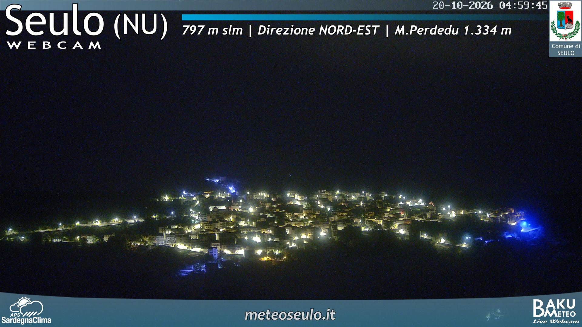 time-lapse frame, Seulo webcam