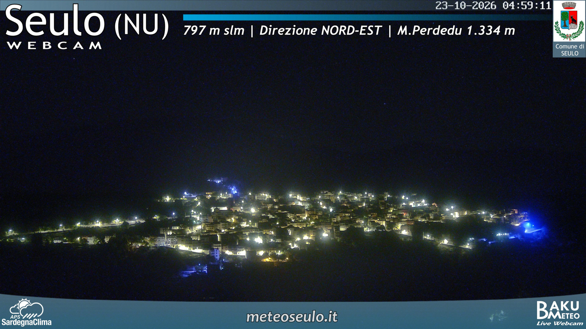 time-lapse frame, Seulo webcam
