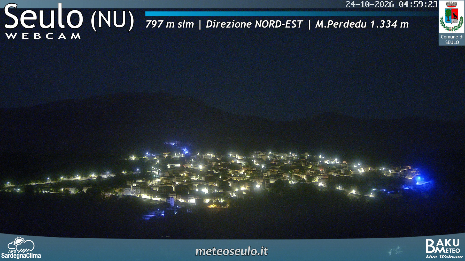time-lapse frame, Seulo webcam