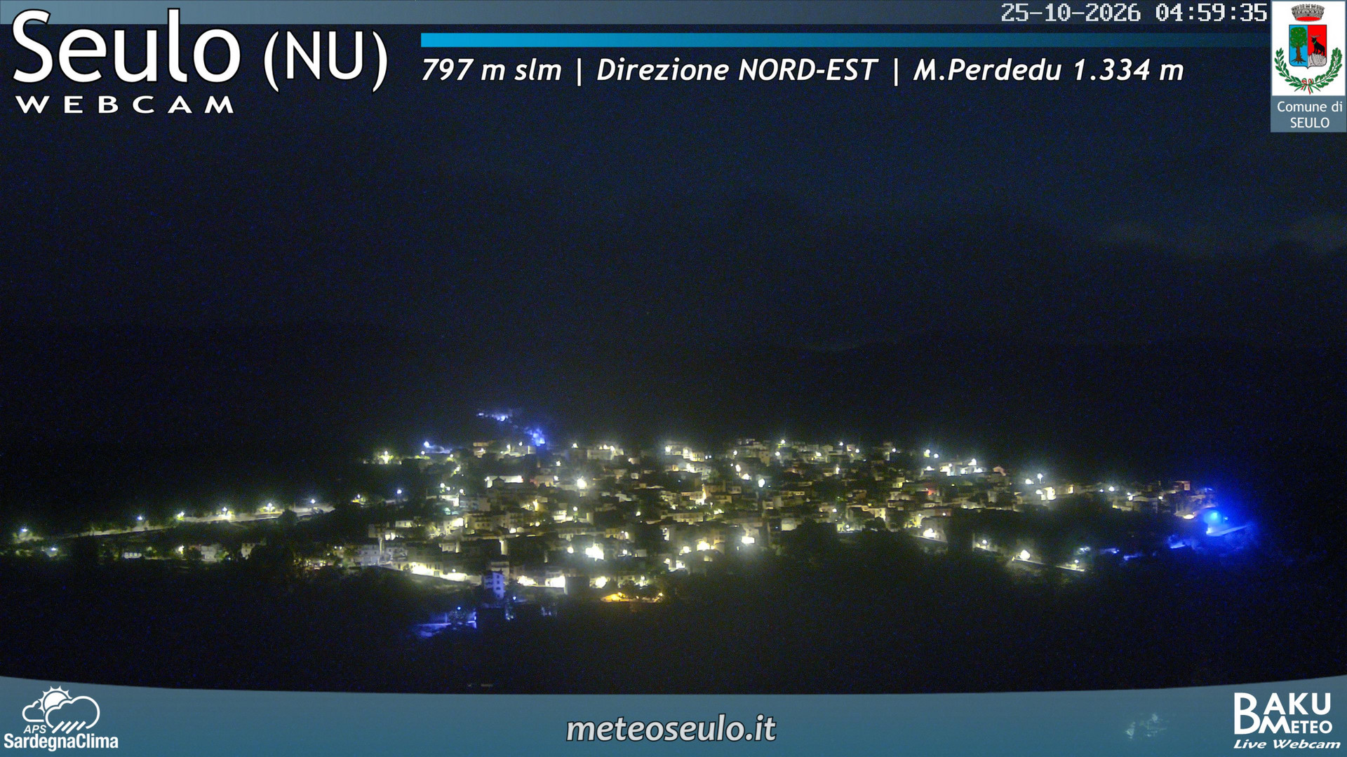 time-lapse frame, Seulo webcam