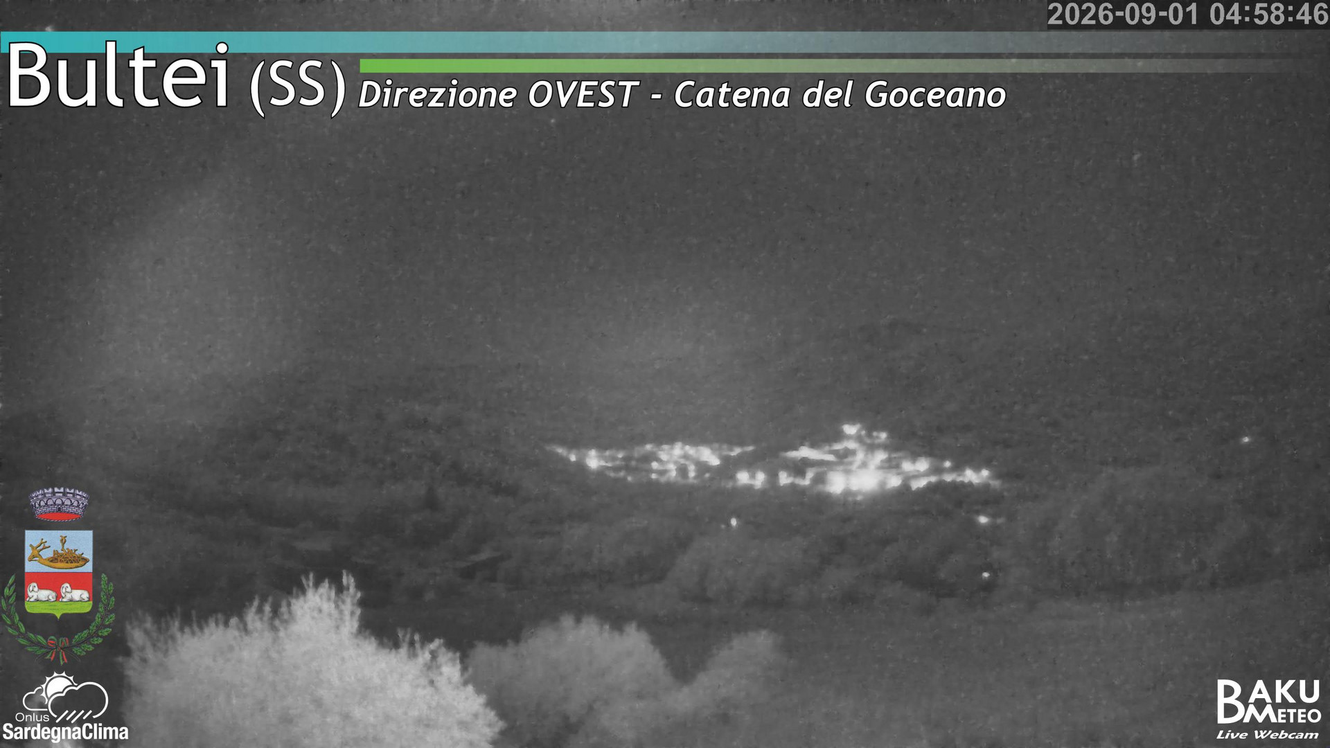 time-lapse frame, Bultei webcam
