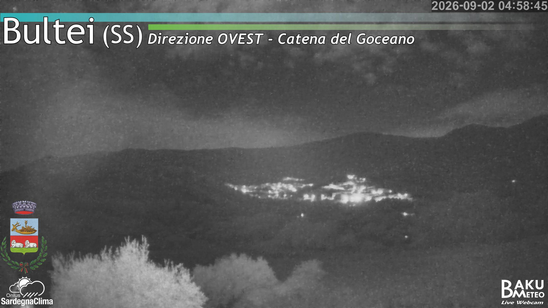 time-lapse frame, Bultei webcam