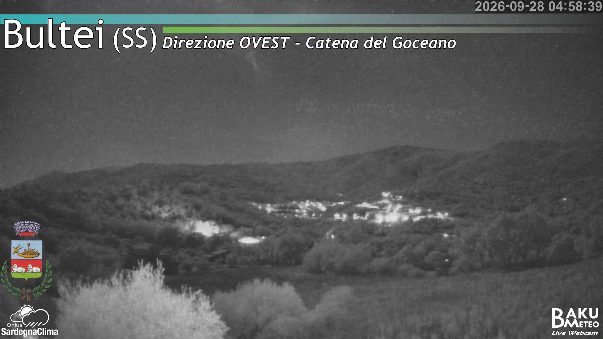 time-lapse frame, Bultei webcam