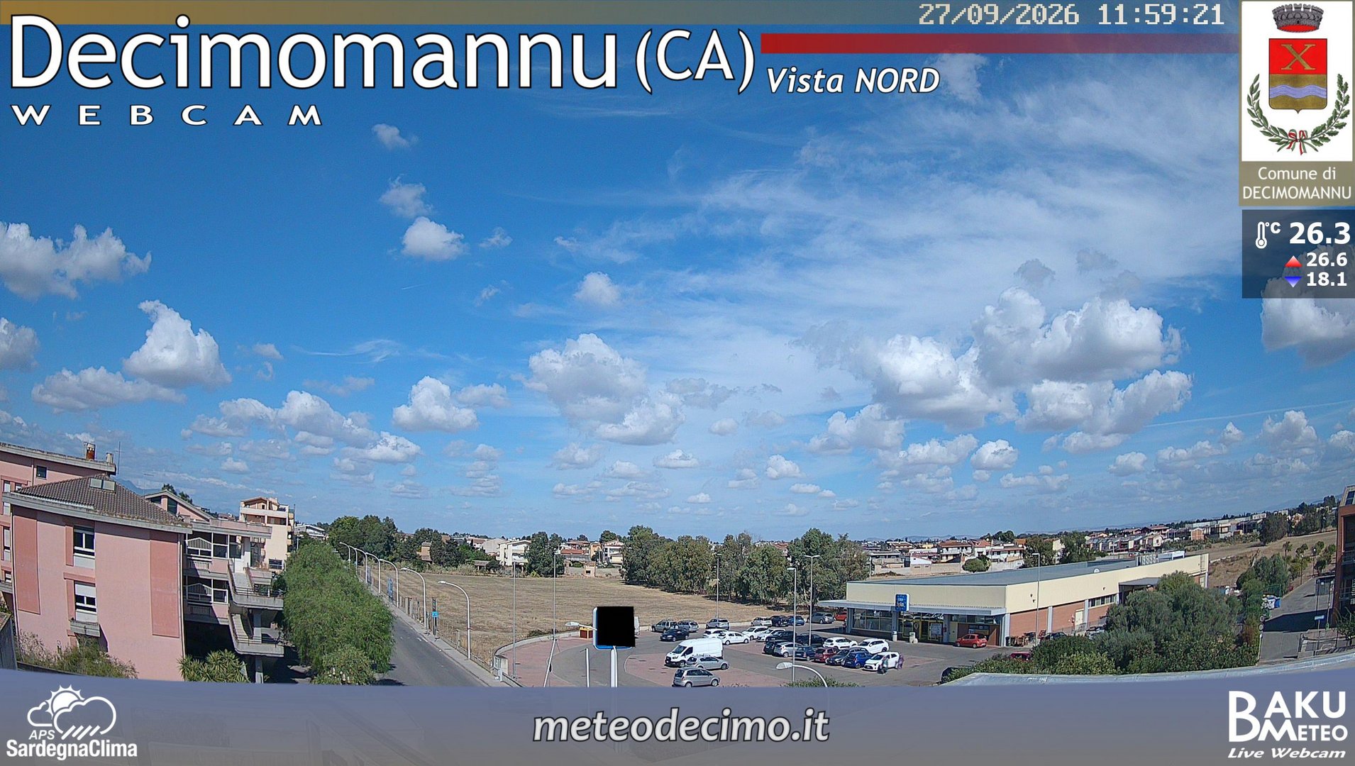 view from Decimomannu Nord on 2026-09-27