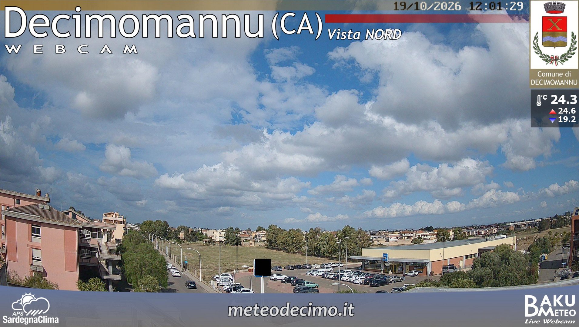 view from Decimomannu Nord on 2026-10-19