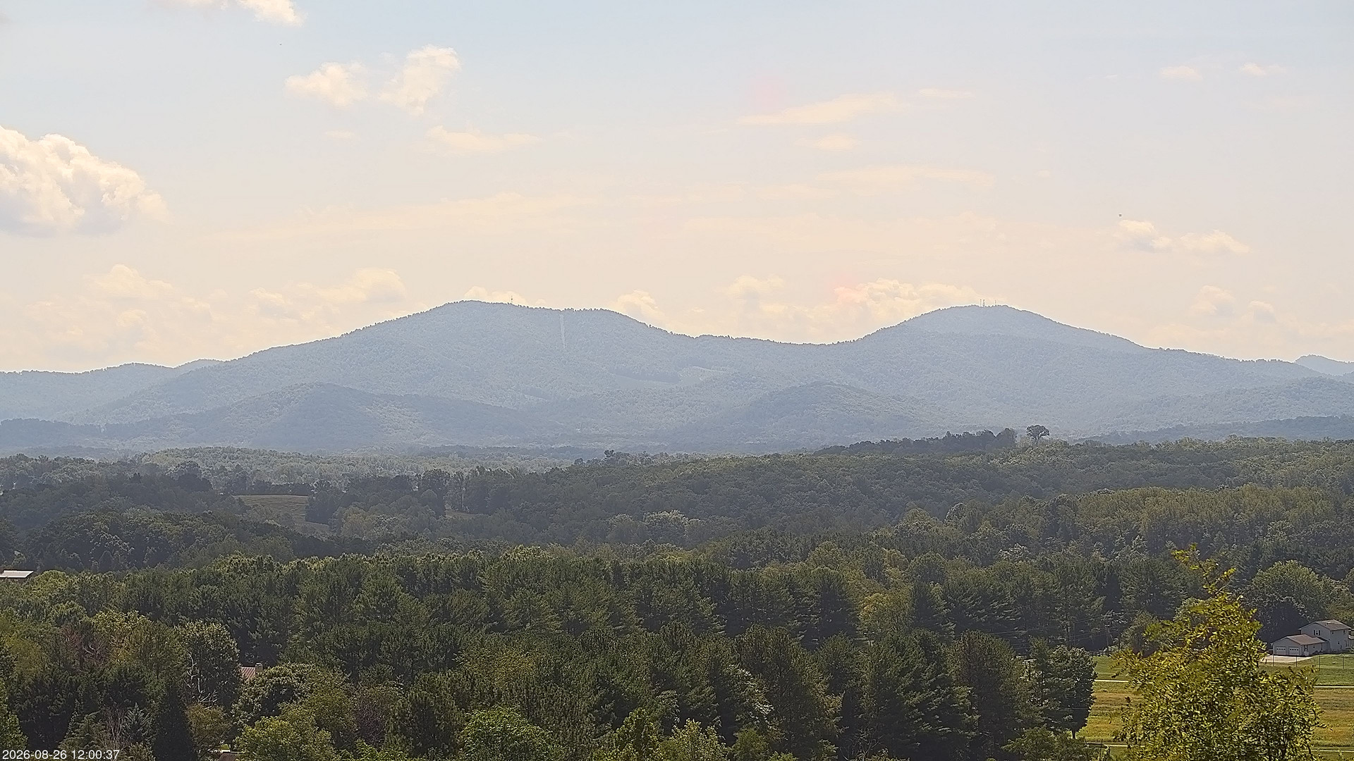 view from Greenwood Vista - Mountain View on 2026-08-26