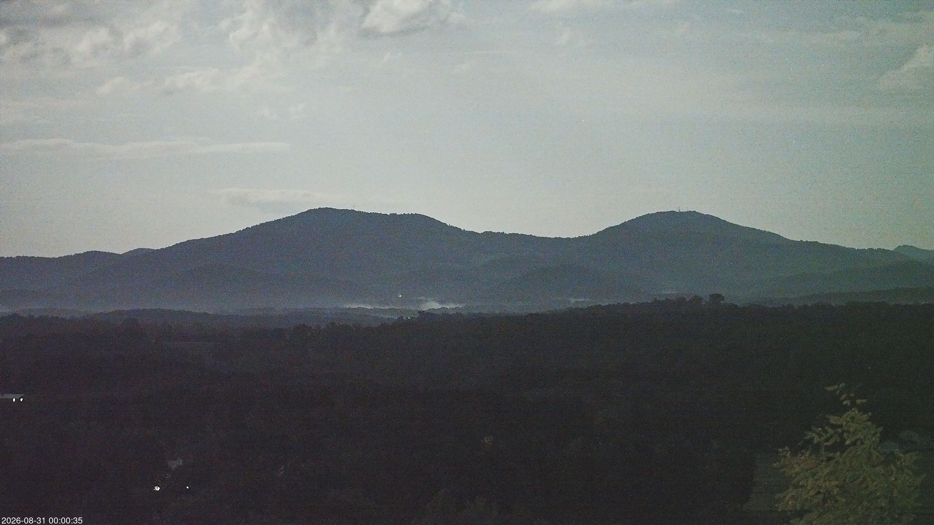 time-lapse frame, Greenwood Vista - Mountain View webcam