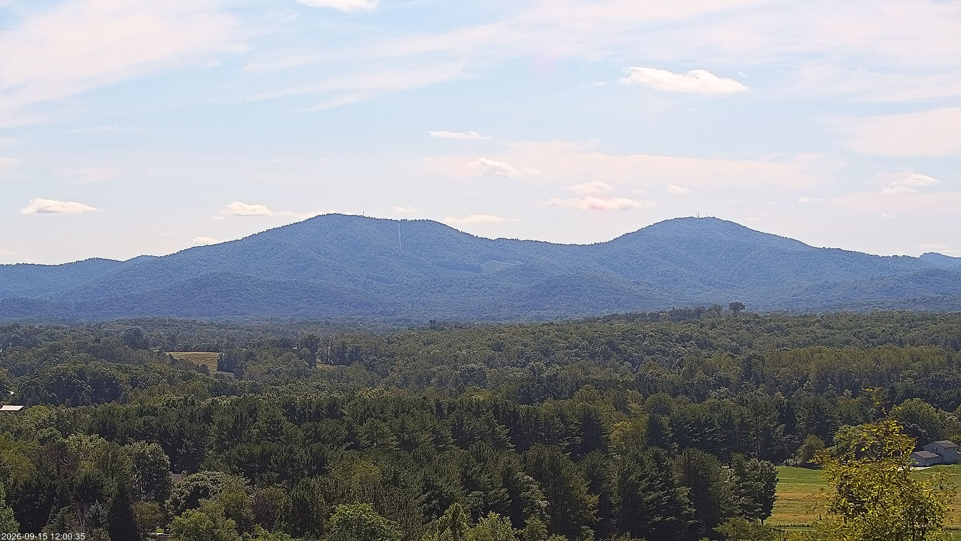 view from Greenwood Vista - Mountain View on 2026-09-15