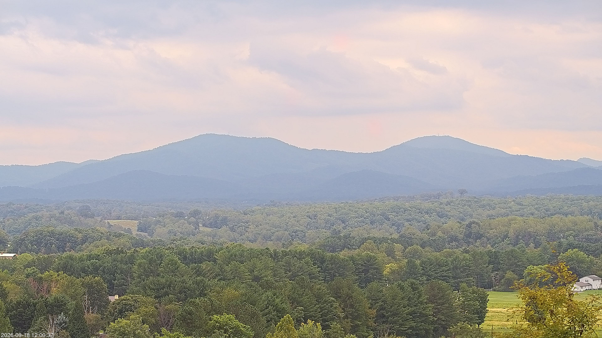 view from Greenwood Vista - Mountain View on 2026-09-18
