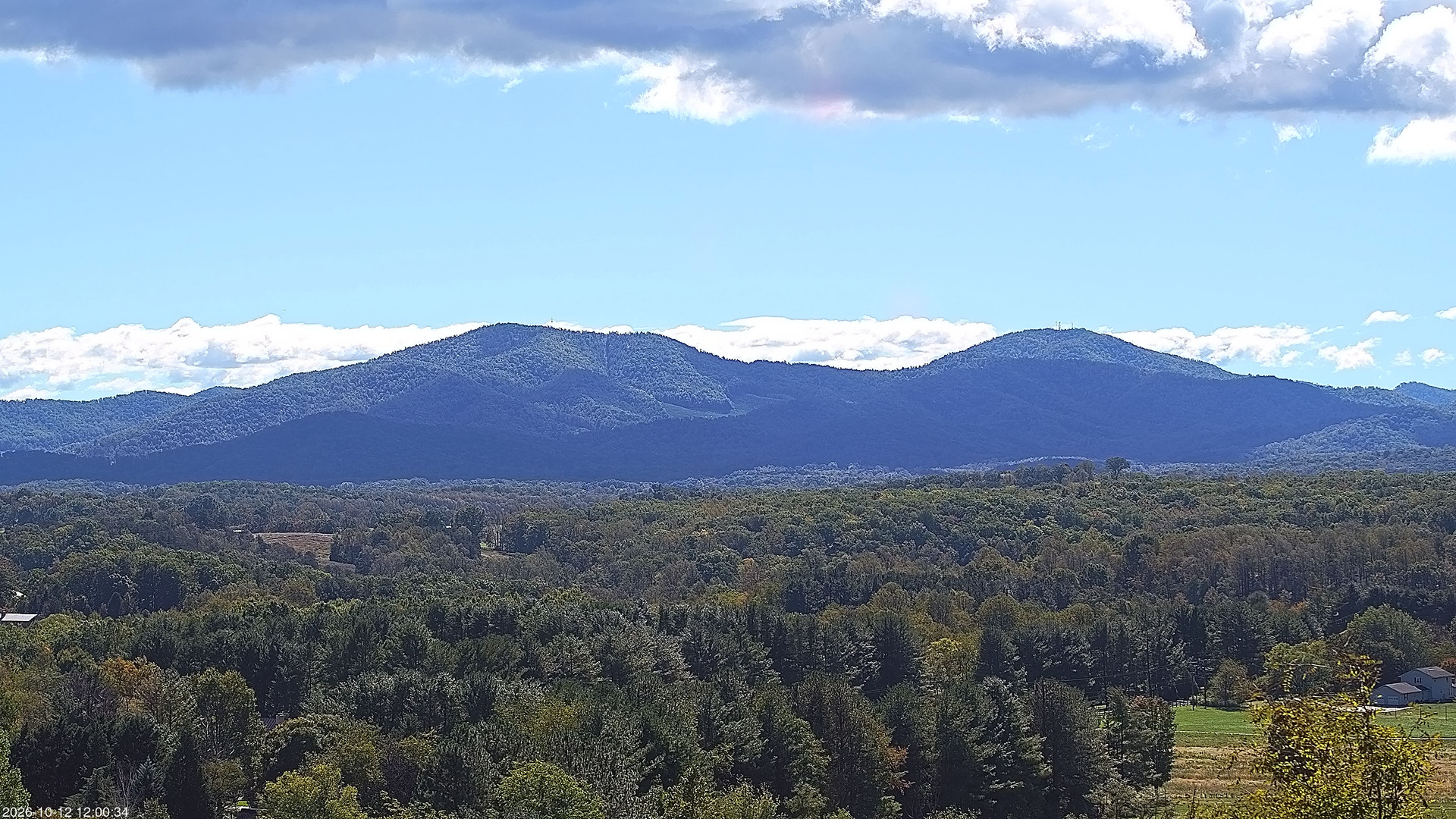 view from Greenwood Vista - Mountain View on 2026-10-12