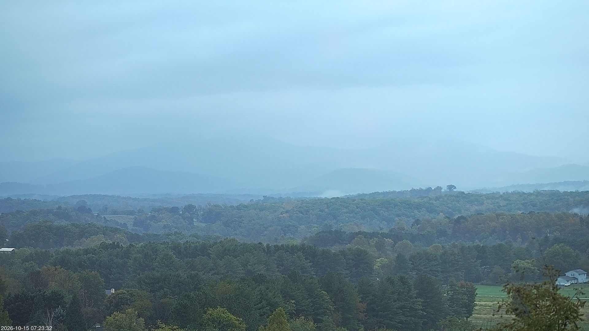 time-lapse frame, 2026-10-15 07:23-18:37 webcam